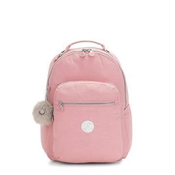 Torby Na Laptopa Kipling Seoul Large 15" Backpack Różowe Różowe | PL 1564ZU